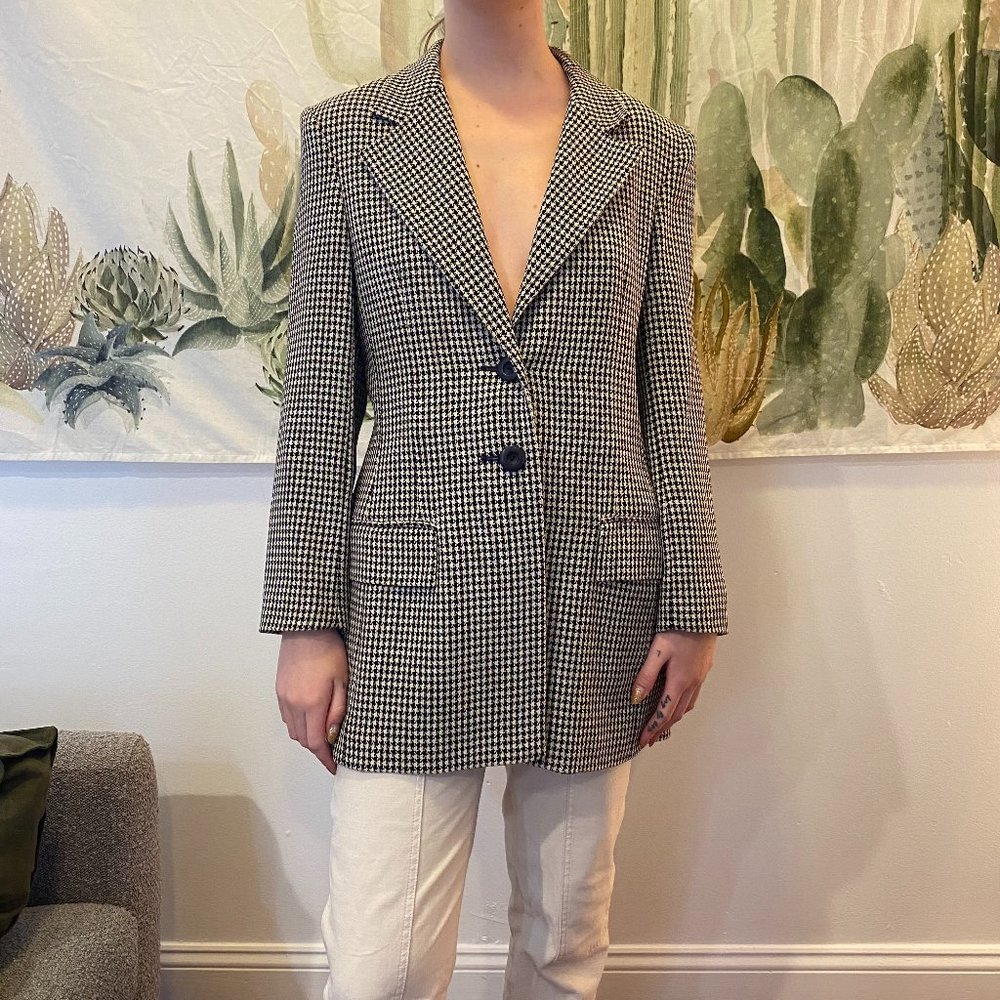 JAEGER HOUNDSTOOTH JACKET
